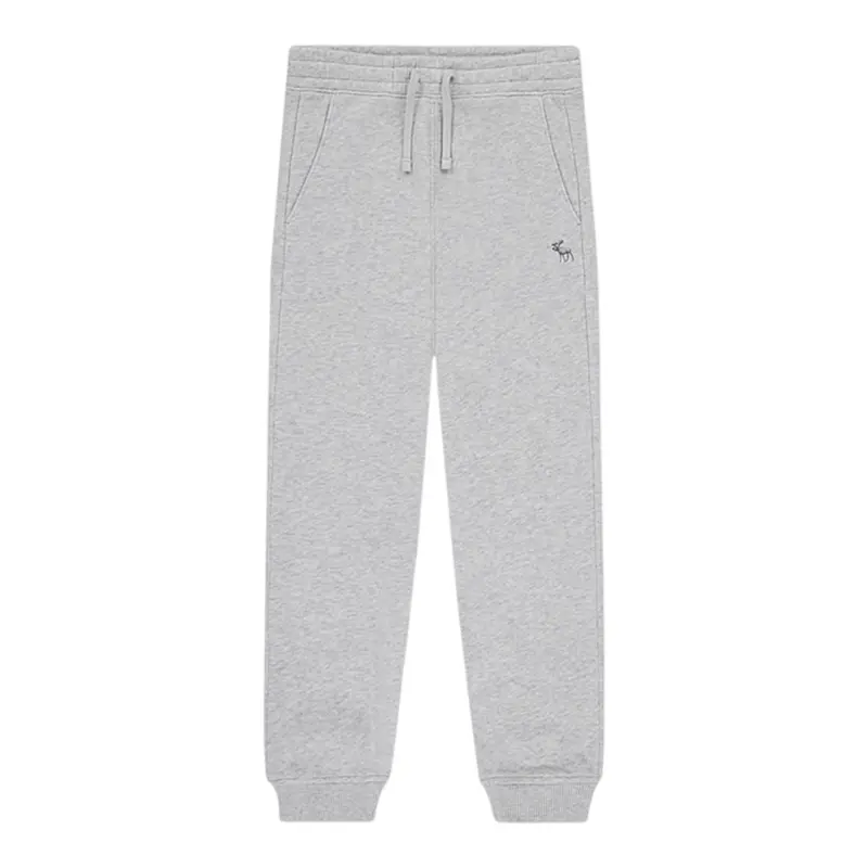 Abercrombie Kids Pantalone Modello Tuta tinta unita Grigio per Bambino