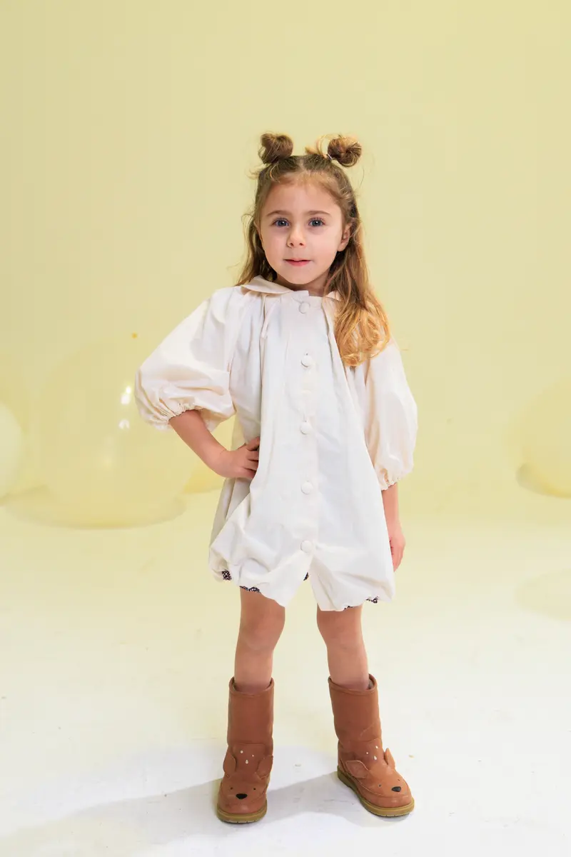 Abito Balloon - Bianco - 2/3A