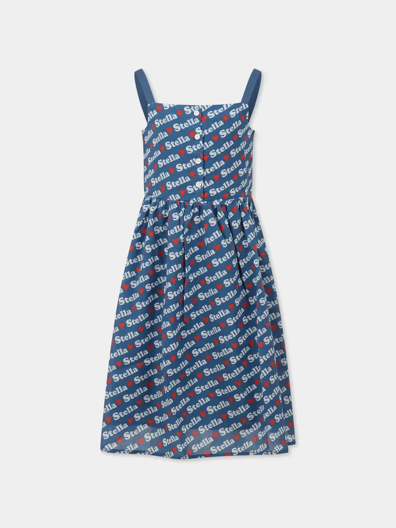 ABITO BLU LOGATO BIANCO STELLA MCCARTNEY