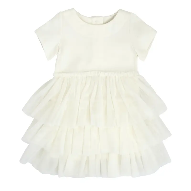 ABITO CON BALZE IN TULLE