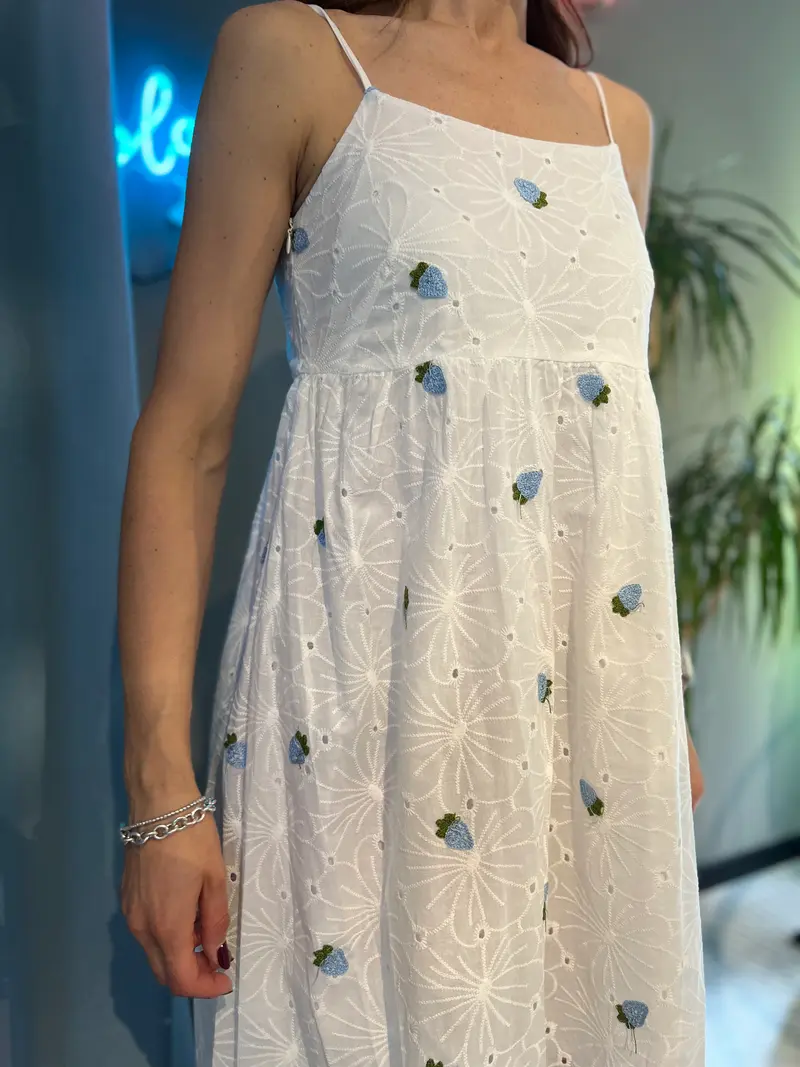 Abito Fragole Azzurre