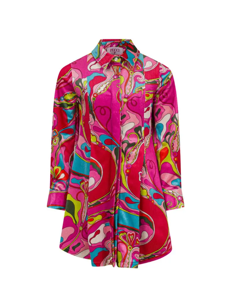 Abito per bambina Emilio Pucci Junior con stampa