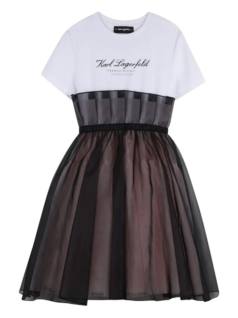 Abito per bambina Karl Lagerfeld Kids con logo