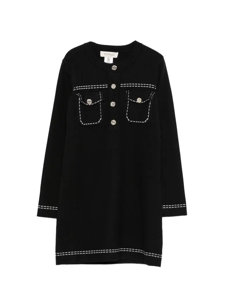 Abito per bambina Twinset Kids in maglia