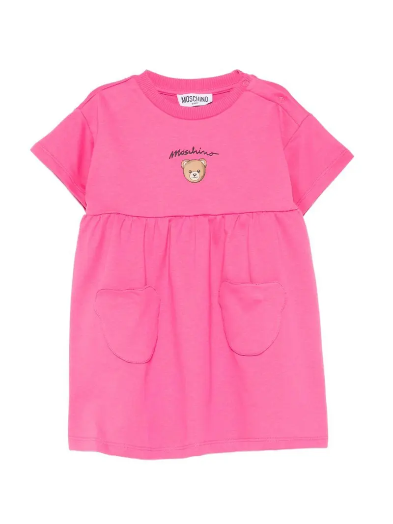 Abito per neonata Moschino Kids con teddy