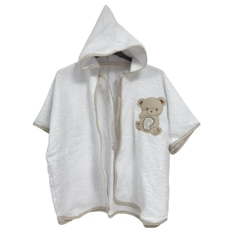 Accappatoio Poncho Spugna 2/5 Anni