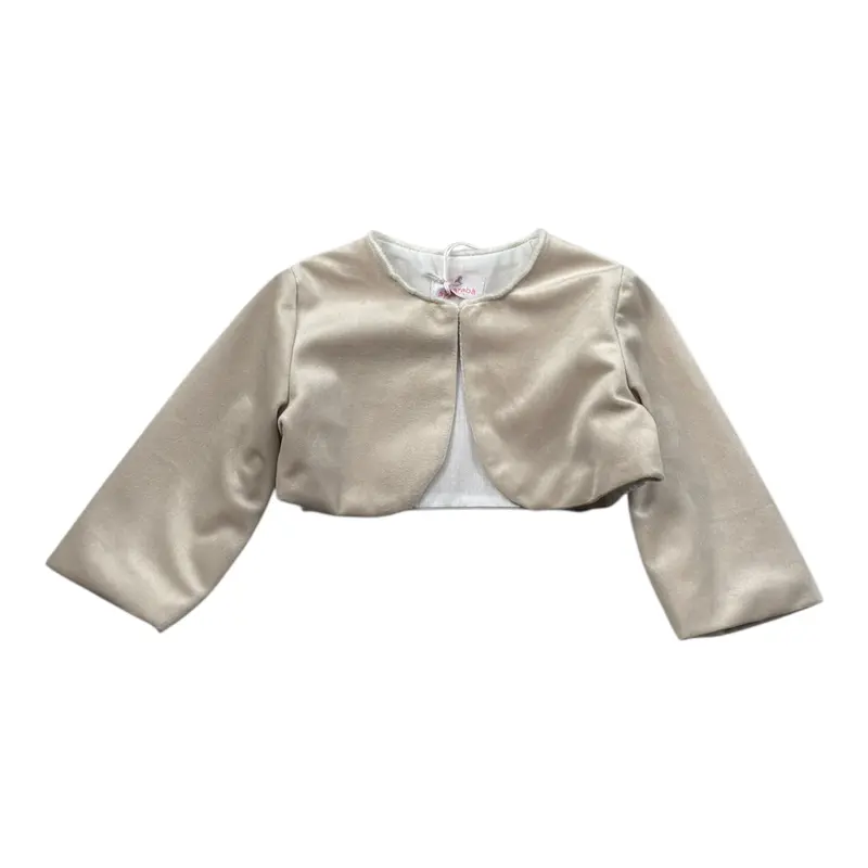 Ambaraba' Coprispalle tinta unita Beige per Neonata