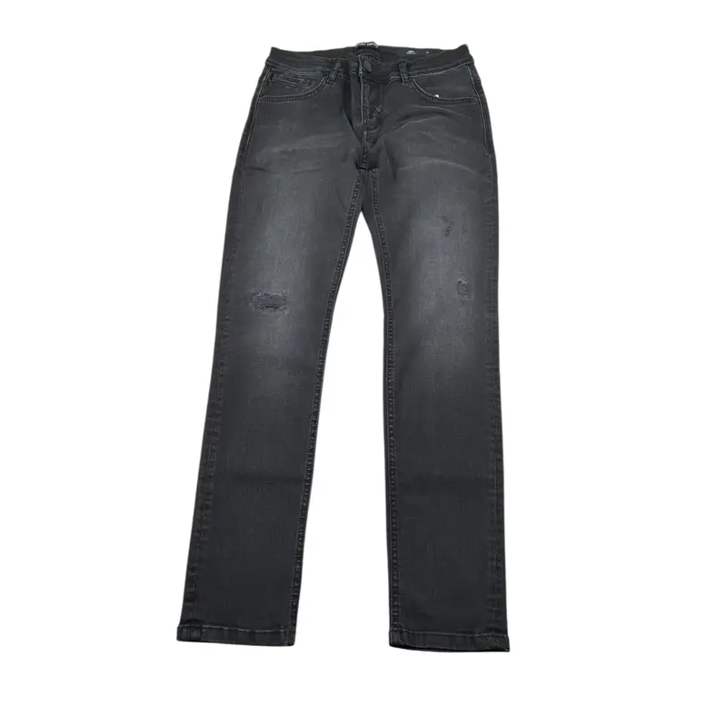 Antony Morato Jeans tinta unita con Girovita Regolabile Nero per Bambino