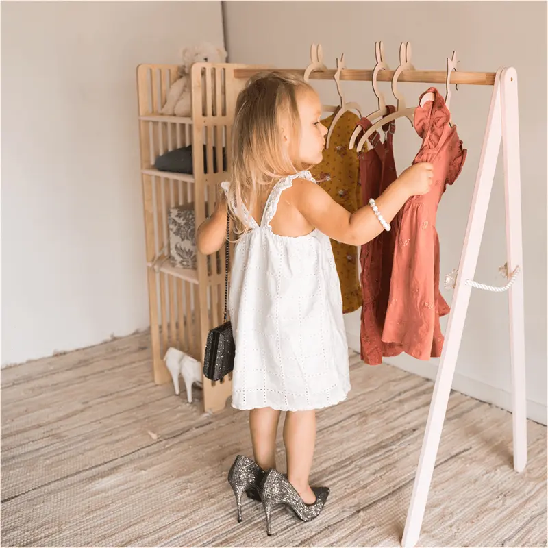Appendiabiti in Legno per Bambini