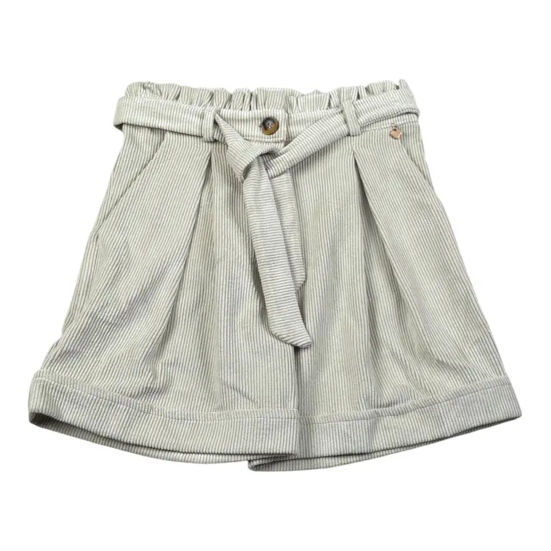 Artigli Short tinta unita con Cintura Beige per Bambina