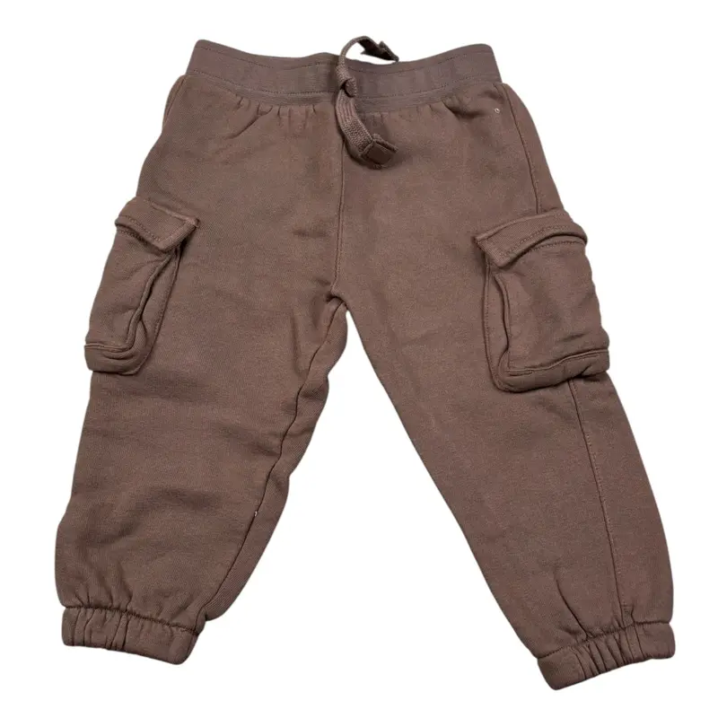 Aventiquattrore Pantalone Tuta tinta unita Marrone per Neonato