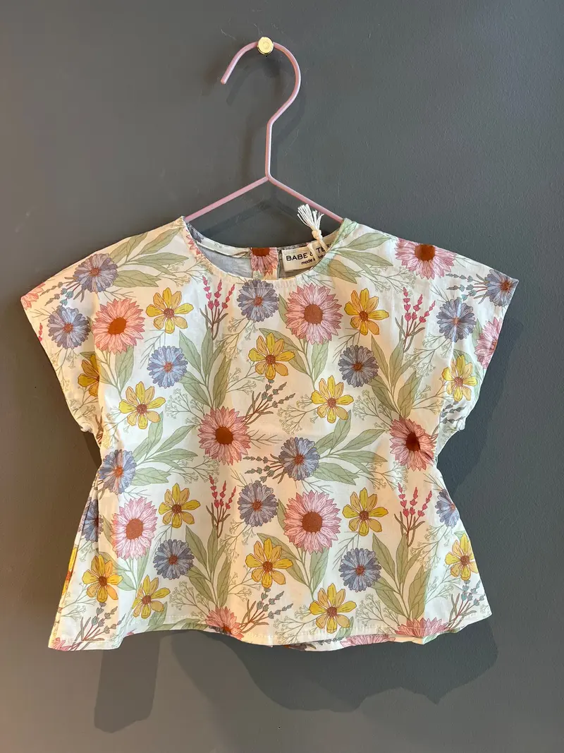 BABY CAMICIA FLOREALE