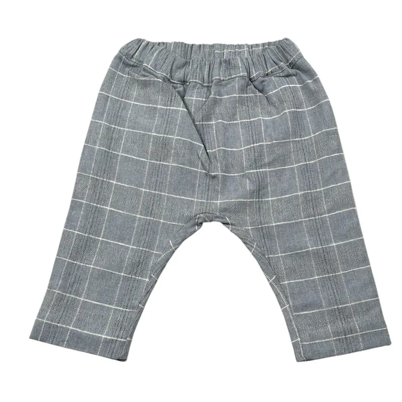 Baby Vip Pantalone tinta unita con Elastico In Vita Azzurro per Bambino