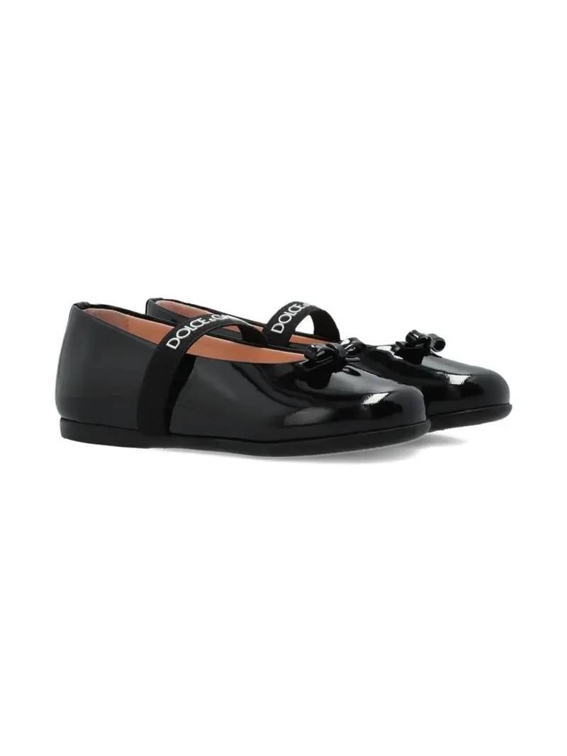 Ballerina per bambina Dolce & Gabbana Kids in pelle
