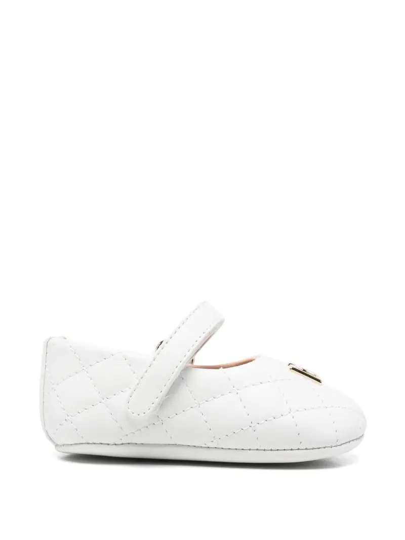 Ballerine per neonata Dolce & Gabbana Kids in pelle
