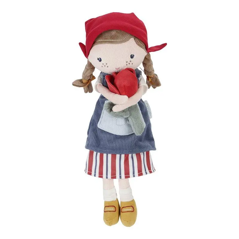 Bambola Little Dutch Rosa con tulipano - 35cm