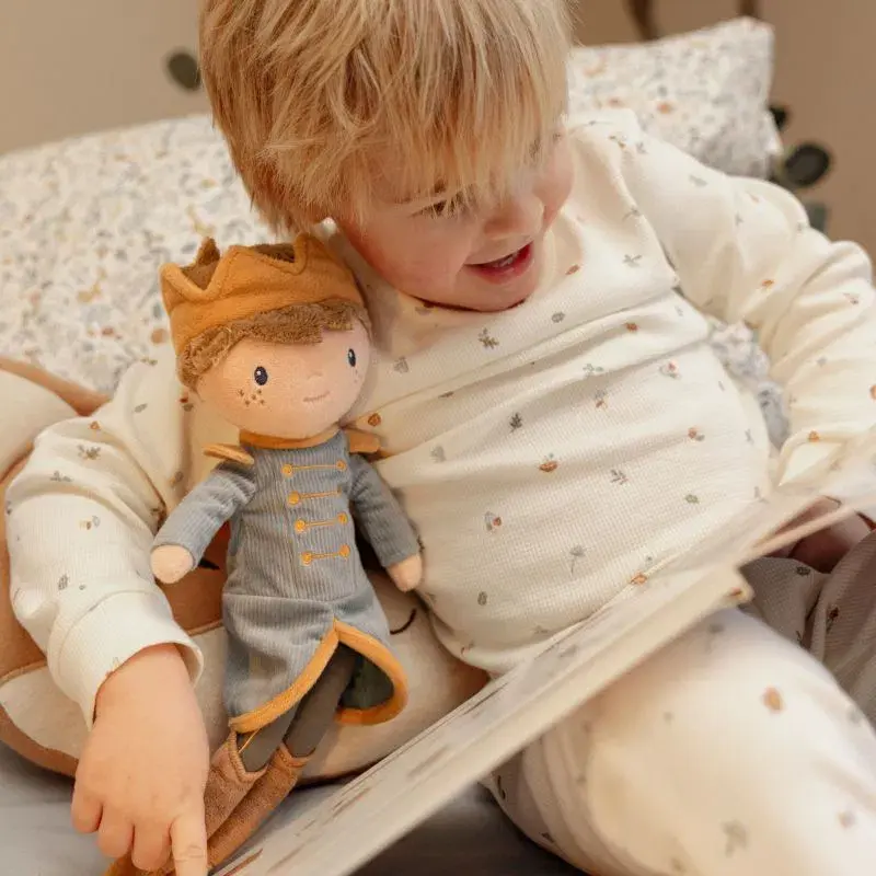 Bambola morbida Principe Jim 35cm | Little Dutch