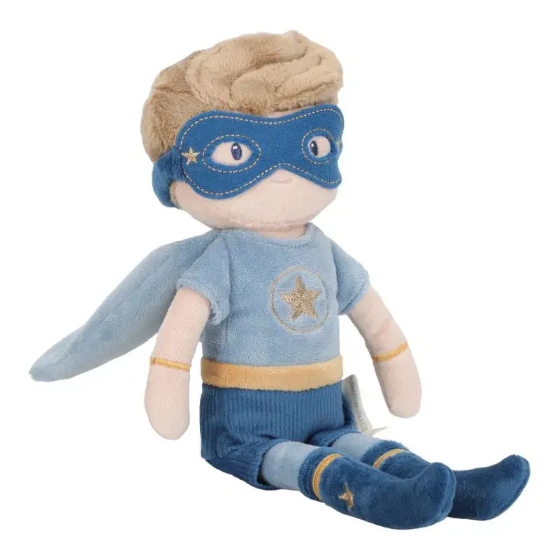 Bambola morbida Supereroe Jim 35cm | Little Dutch