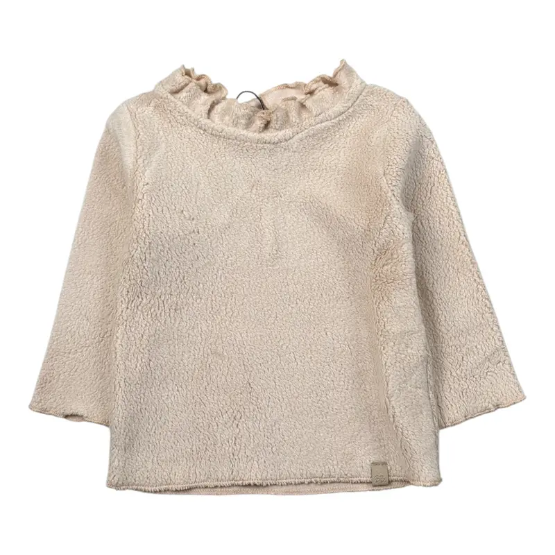 Bamboom+Babies Maglia con Colletto tinta unita Rosa per Neonata