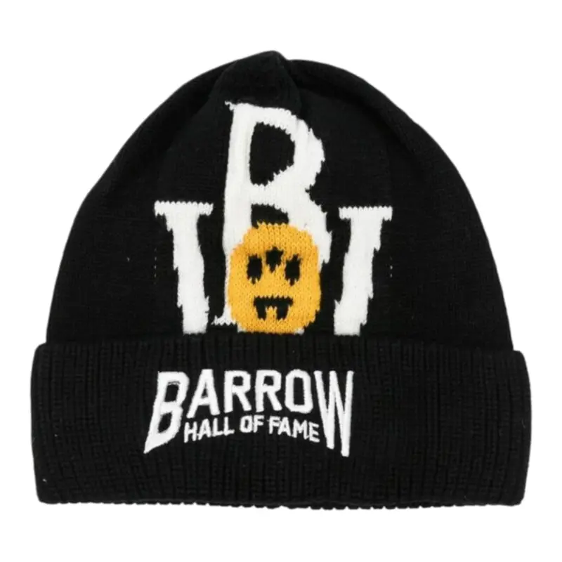 Barrow Kids Cappello tinta unita con Logo Nero per Bambino