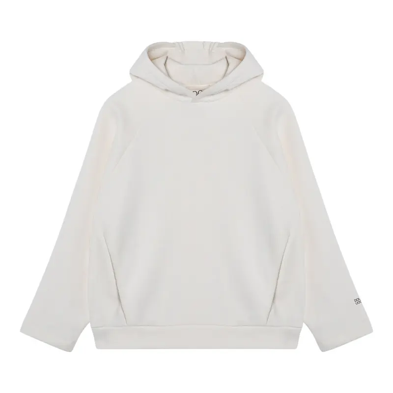 Barrow Kids Felpa Chiusa Xon Cappuccio tinta unita Panna per Bambino