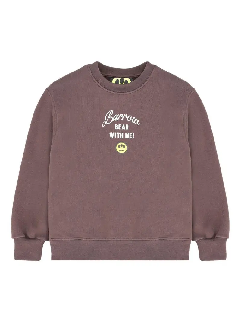 Barrow kids felpa girocollo
