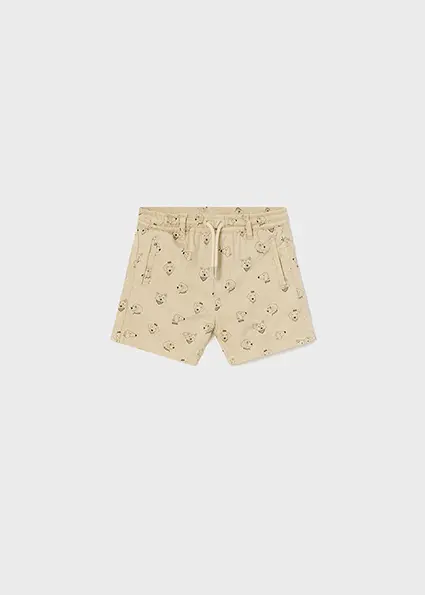 Bermuda jogger stampato neonato