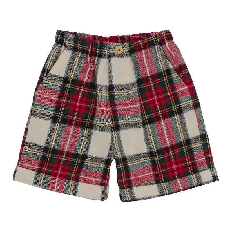 BERMUDA SCOZZESE ROSSO