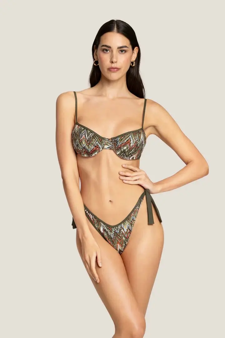 BIKINI A BALCONCINO GEOMETRICO 4GIVENESS