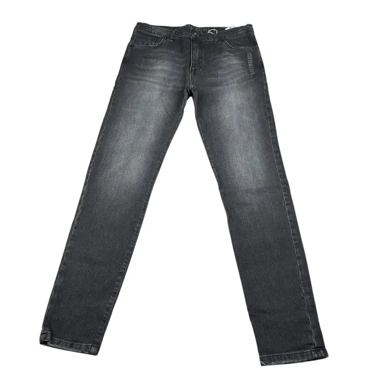 Bikkembergs Jeans tinta unita con Girovita Regolabile Nero per Bambino