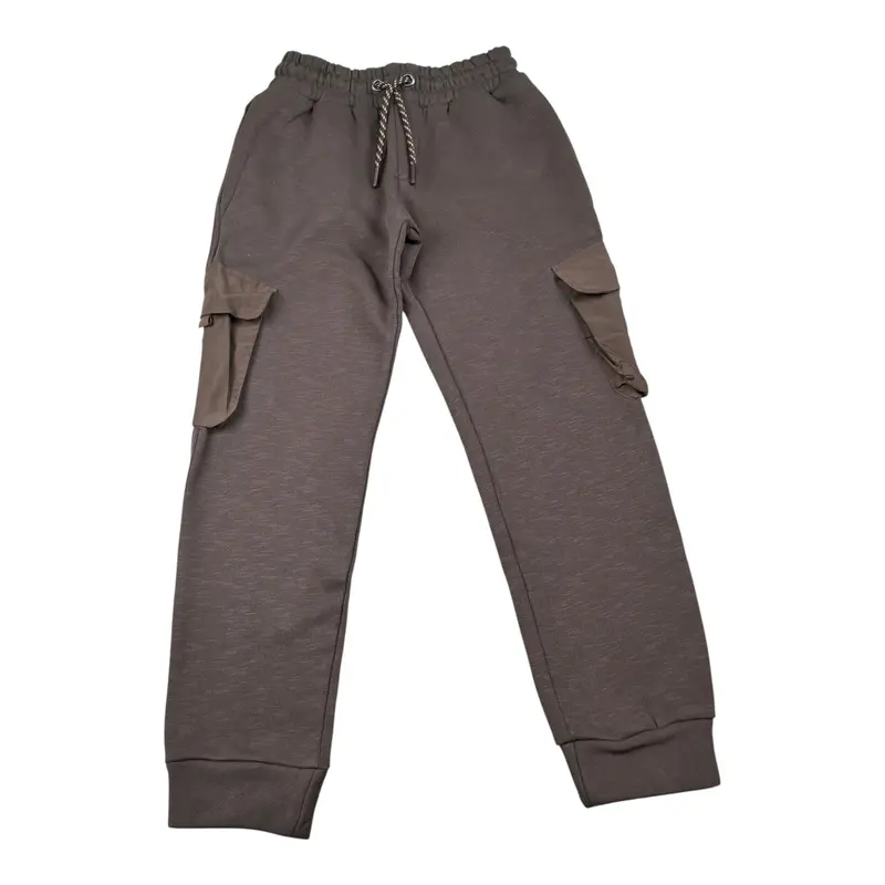 Bikkembergs Pantalone Tuta tinta unita Marrone per Bambino