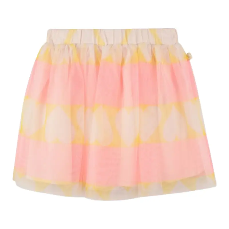 Billieblush Gonna Multicolor con Tulle Rosa per Neonata