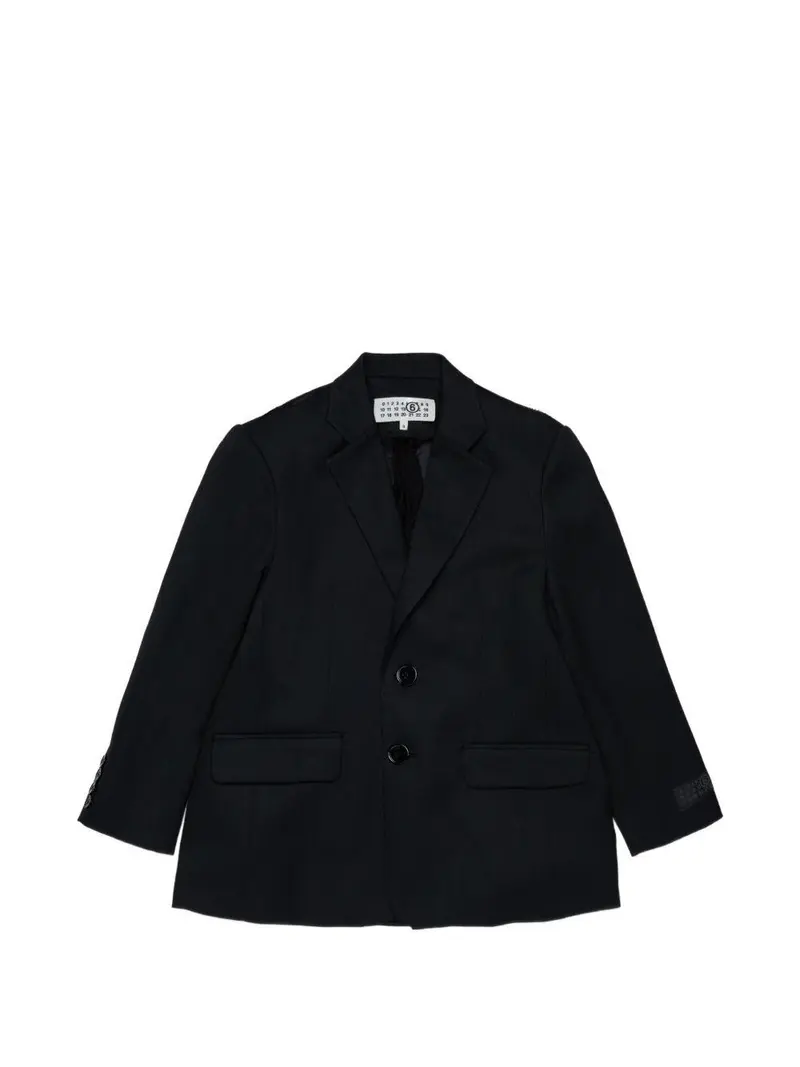 Blazer per bambina Maison Margiela Kids monopetto