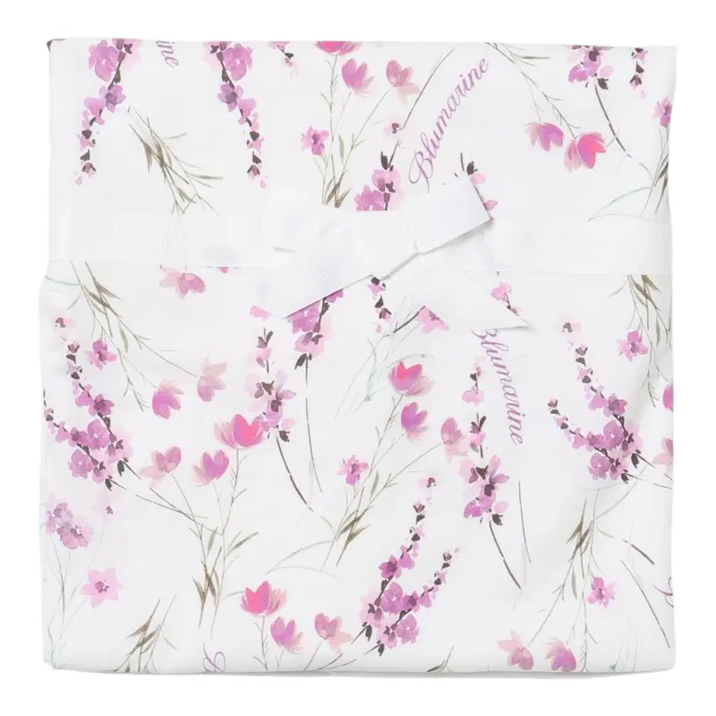 Blumarine Coperta tinta unita con Stampa Bianco per Neonata