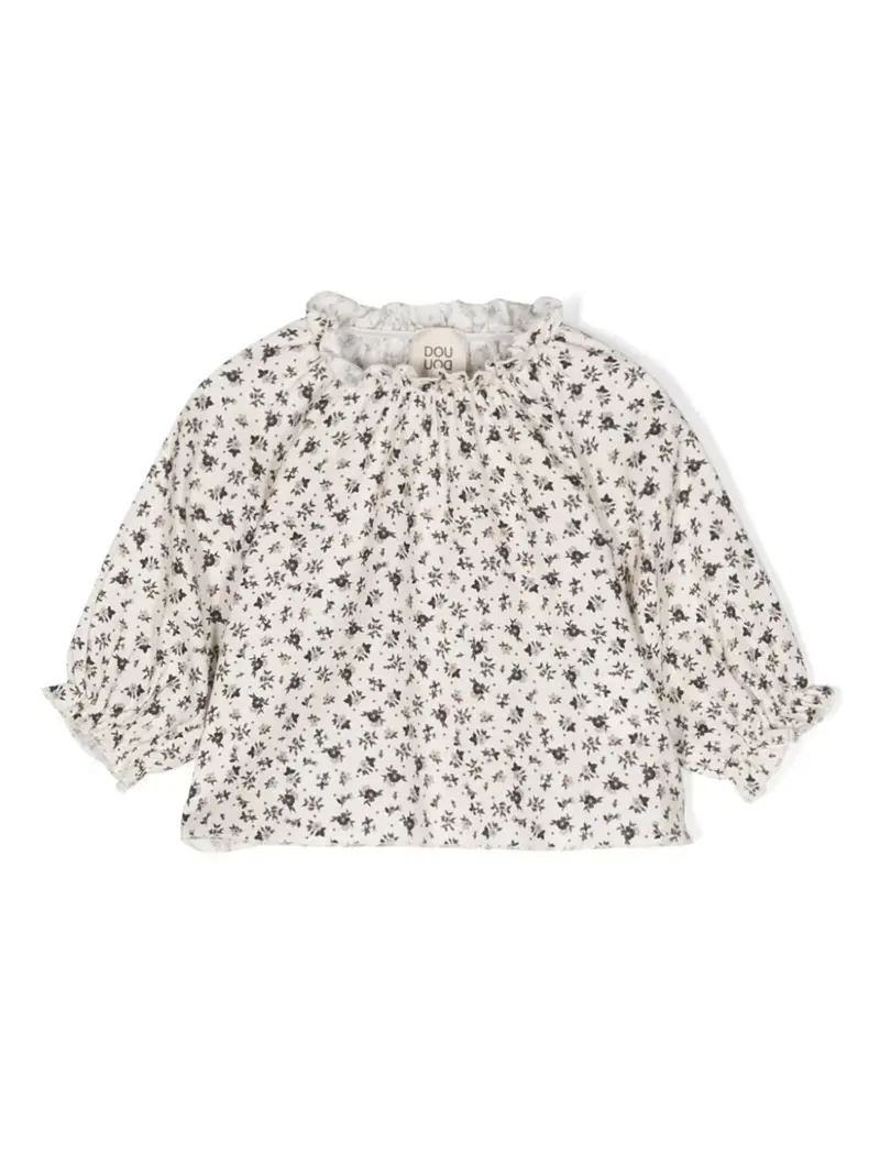 BLUSA A FIORI DOUUOD