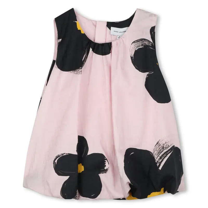 BLUSA ROSA CON MARGHERITE NERE MARC JACOBS