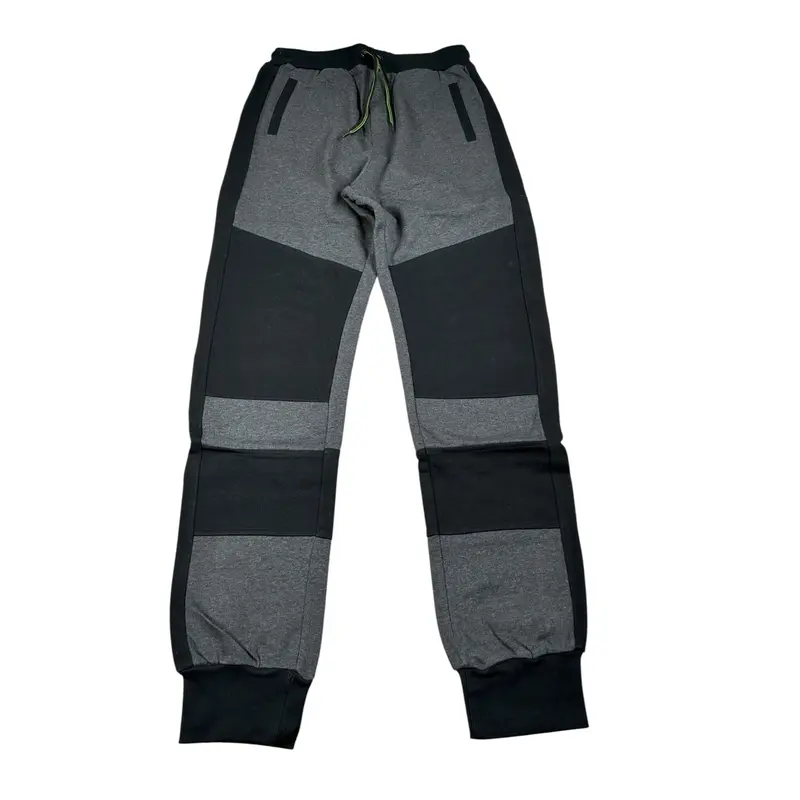 Boboli Pantalone Tuta Bicolore Grigio/Nero per Bambino