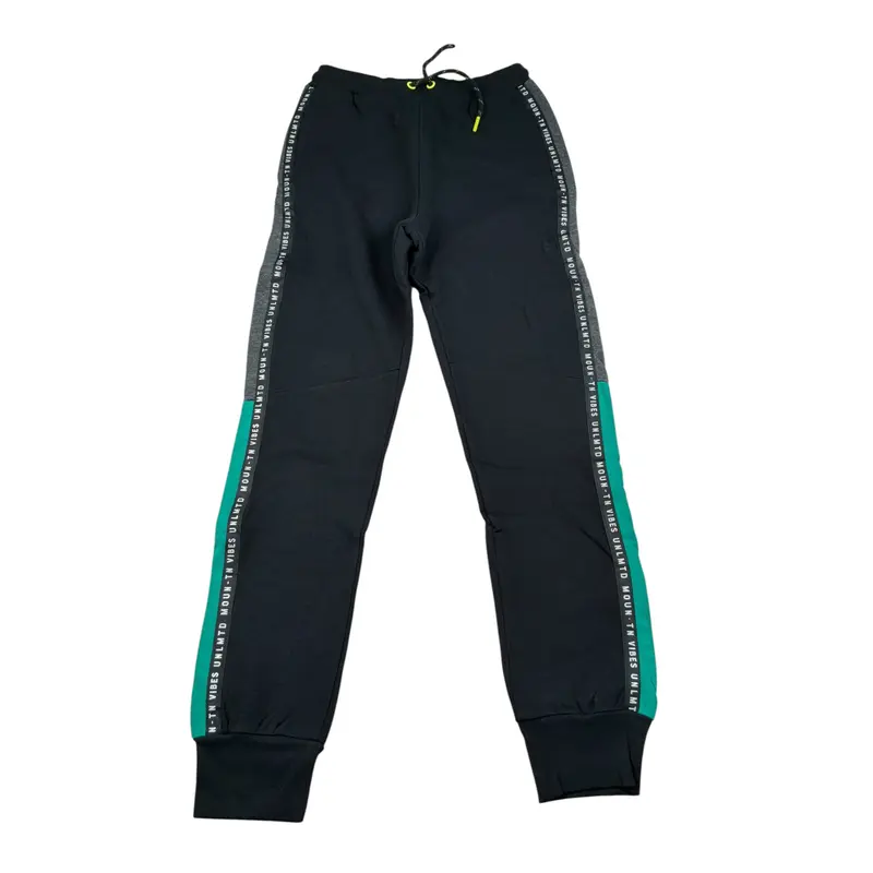 Boboli Pantalone Tuta tinta unita Nero per Bambino