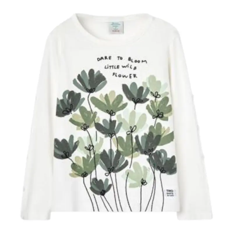 Boboli Shirt Girocollo tinta unita Bianco per Bambina