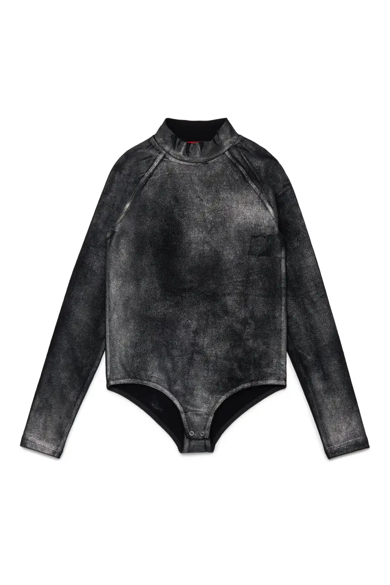BODY ELASTICIZZATO MANICHE LUNGHE MARMORIZZATO DIESEL