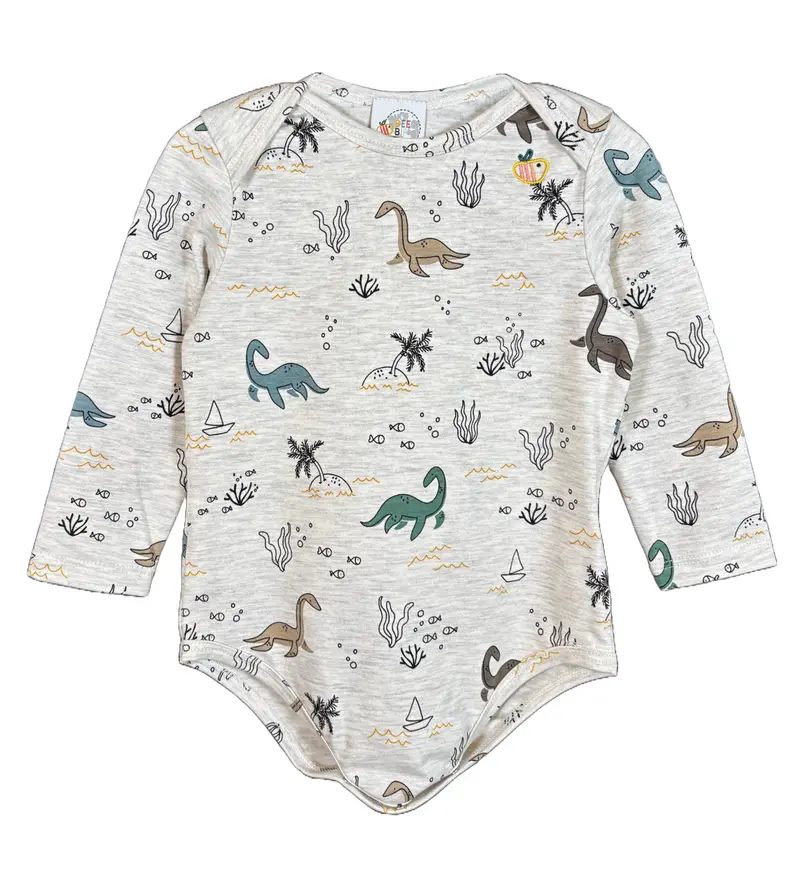 Body in cotone biologico – Fantasia Marina