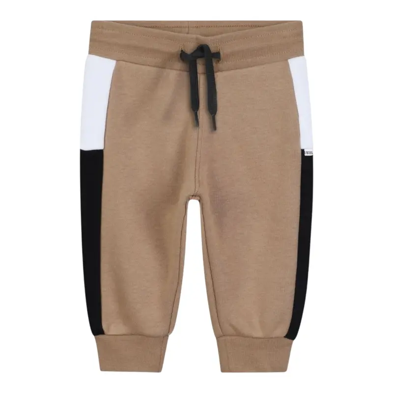 Boss Pantalone tinta unita Modello Tuta Biscotto per Neonato