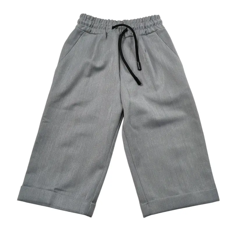 Brian Rush Pantalone tinta unita con Elastico In Vita Grigio per Neonato