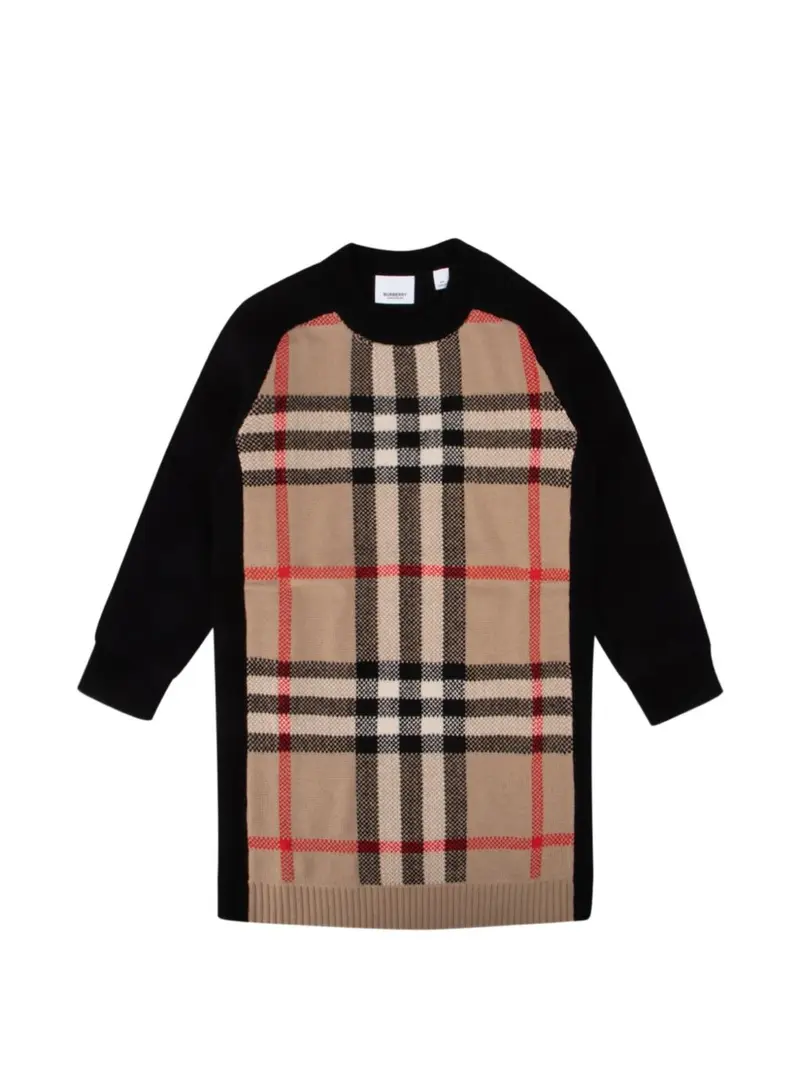 Burberry Kids abito in lana