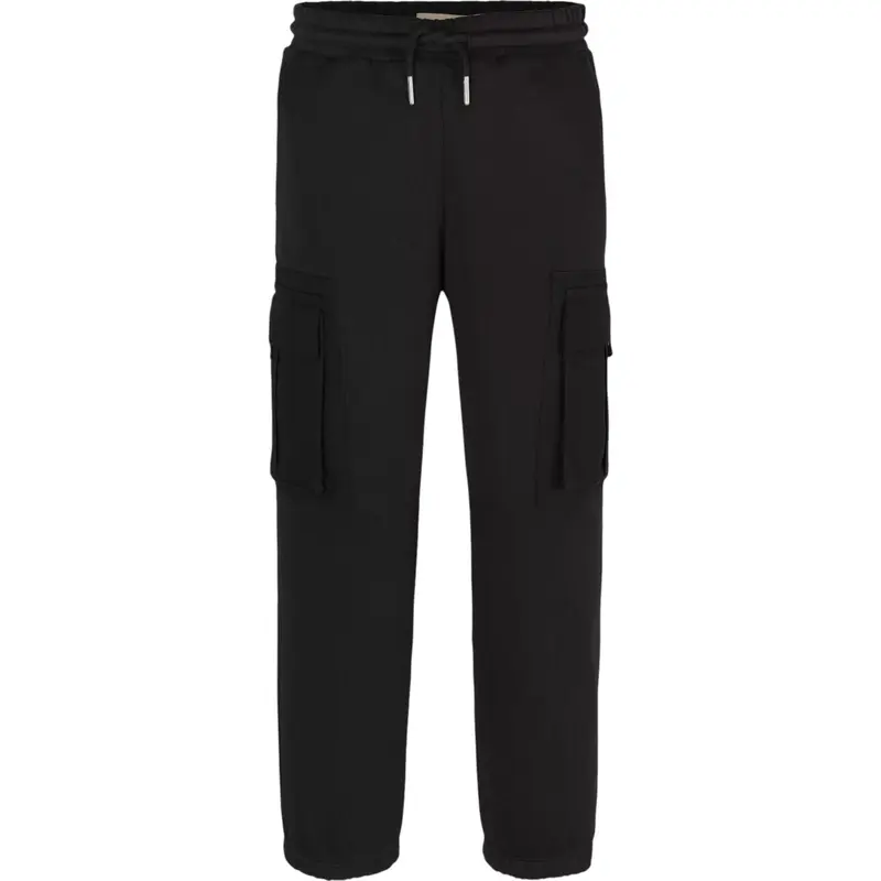 Calvin Klein Pantalone Tuta tinta unita Nero per Bambino
