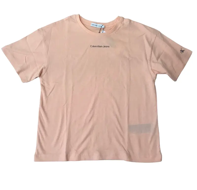 Calvin klein t-shirt cropped m/c