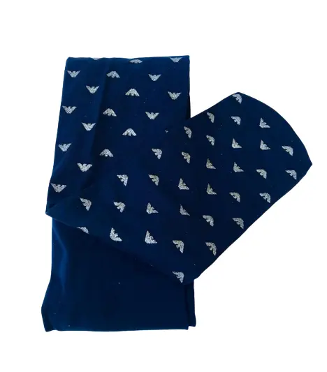 Calze con logo all-over