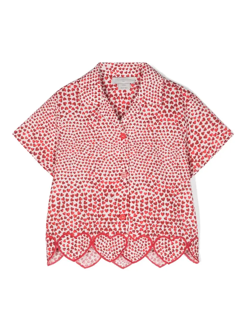 CAMICIA A CUORI STELLA MCCARTNEY