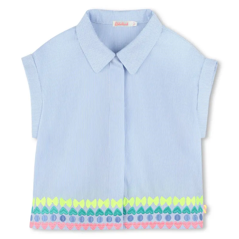 CAMICIA A RIGHE CON DECORI BILLIEBLUSH