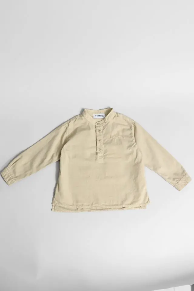 Camicia beige Dondup